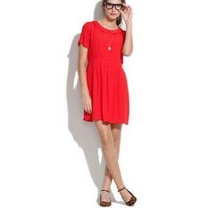 Madewell Broadway & Broome Sodashop Red Dress 8